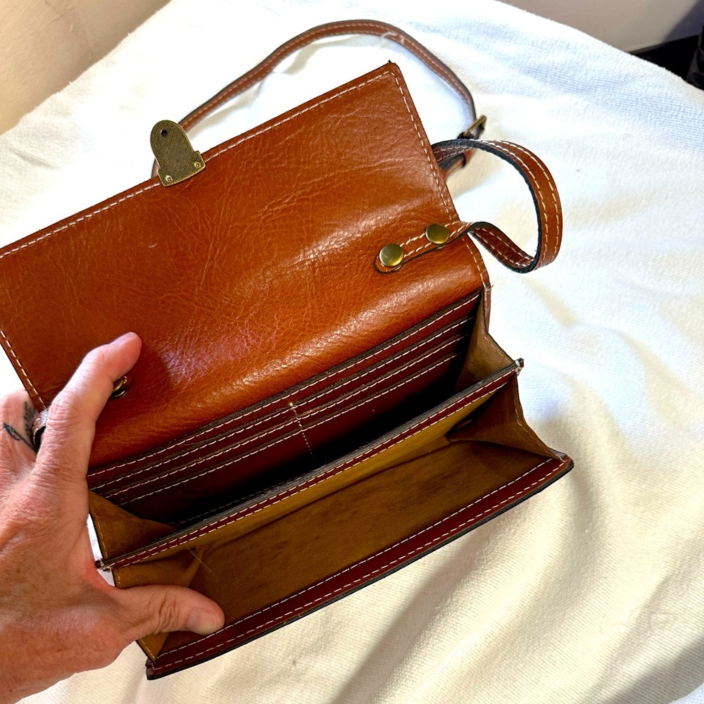 Patricia Nash leather crossbody